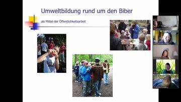 Vortrag von Anke Simon, Biber in der Umweltbildung