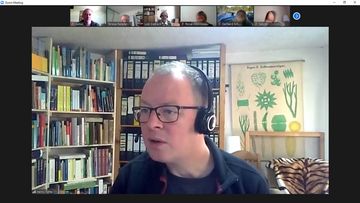 Henry Tünte, Wassernetz NRW, Moderator dieses Biber-Botschafter-Seminars