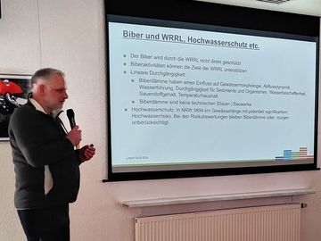 Dr. Matthias Kaiser, LANUV: Biber und Wasserrahmenrichtlinie / Hochwasserschutz