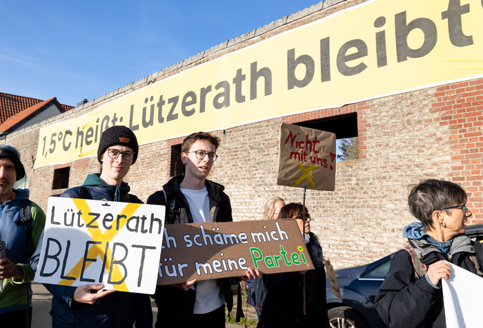Demo in Lützerath am 12. November 2022. [Foto: Jörg Farys, die.projektoren]