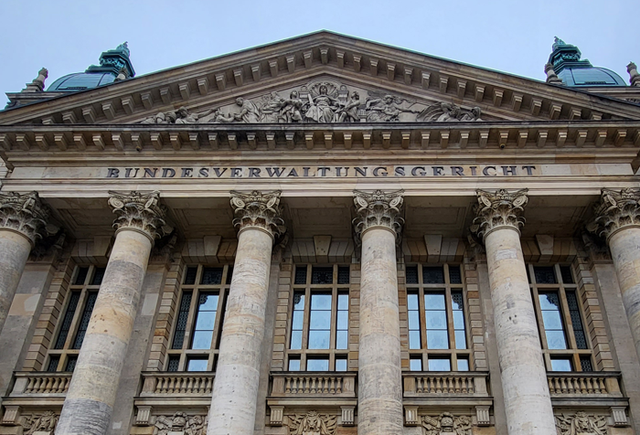 Das Bundesverwaltungsgericht in Leipzig. [Foto: Dirk Jansen]