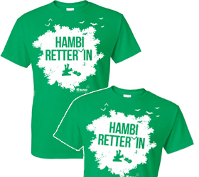 Das T-Shirt für Hambi-Retter*innen.