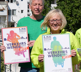 VerkehrswendeJetzt.NRW - Großdemo am 8. Mai. [Foto: Dario Deilmann]