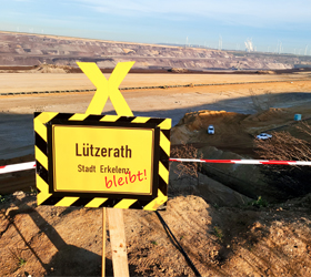Lützerath ist mehr als ein Symbol. [Foto: Dirk Jansen]